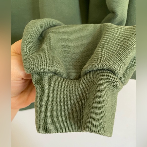 NWOT Cherry LA California Ranch Wear green sweatshirt - Picture 6 of 10